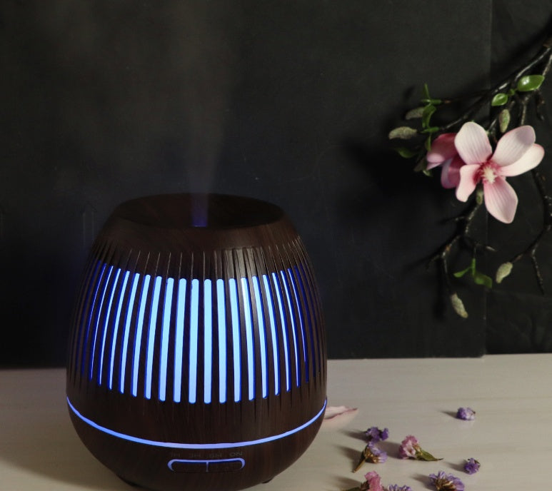 Colorful lights hollow aromatherapy machine