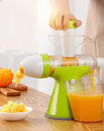 Manual Juicer, Small Household Juicer, Squeeze Lemon Orange Juice, Hand-Cranked Juice, Squeeze Deep-Fried Juice Artifact