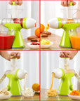 Manual Juicer, Small Household Juicer, Squeeze Lemon Orange Juice, Hand-Cranked Juice, Squeeze Deep-Fried Juice Artifact