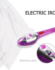 Household Electric Iron, Steam Iron, Handheld Garment Ironing Machine, Mini Electric Iron, Steam Brush, Portable Ironing Machine