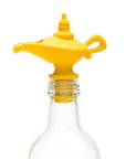 Creative silicone Aladdin lamp wine pouring device kitchen oil pouring nozzle leak proof sealing plug spiral type wine