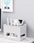 Wireless router storage box