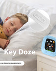 Children's Music Alarm Student Mute Snooze Alarm Bedside Luminous Clock