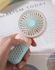 Handheld Fan Simple Mini USB Rechargeable Little Fan Portable Outdoor Student Small Electric