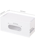 Wireless router storage box