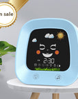 Children's Music Alarm Student Mute Snooze Alarm Bedside Luminous Clock