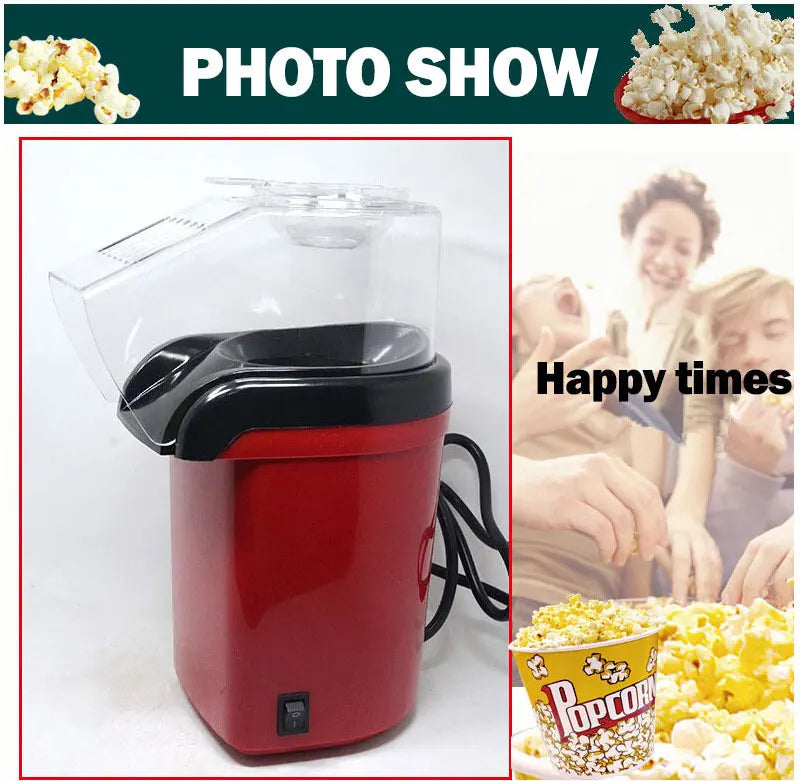 220V Popcorn Makers Mini Popcorn Machine Electric Household Appliance Machine Fully Automatic Popcorn Machine For Home Kitchen