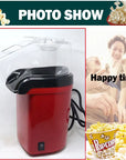 220V Popcorn Makers Mini Popcorn Machine Electric Household Appliance Machine Fully Automatic Popcorn Machine For Home Kitchen