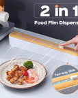 Food Film Dispenser Magnetic Wrap Dispenser