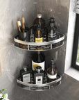 Bathroom Shelf Kitchen Storage Organizer Aluminum Alloy Shampoo Rack Shower Shelf Bathroom Accessories No Drill Shelf