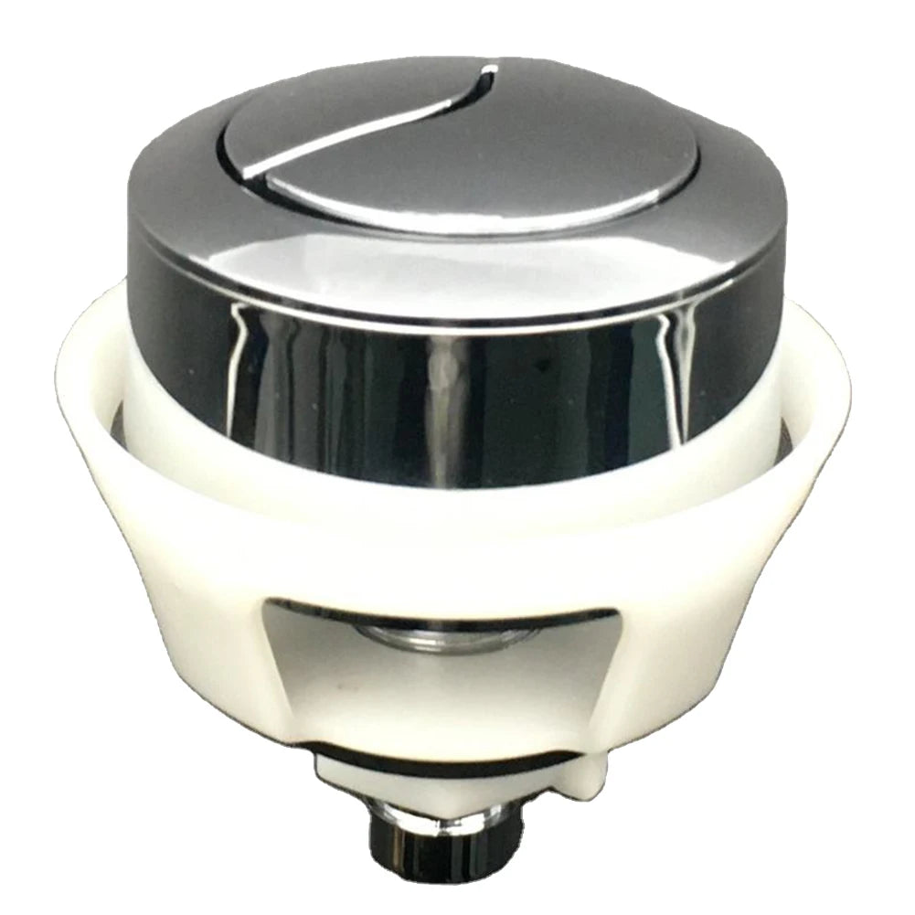 Replacement Toilet Flush Button For Cable Operated Concealed Cistern WC Round Valve Push Button Bathroom Accessory