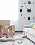 Simple Modern Design Silent Digital Wall Clock