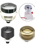 Replacement Toilet Flush Button For Cable Operated Concealed Cistern WC Round Valve Push Button Bathroom Accessory