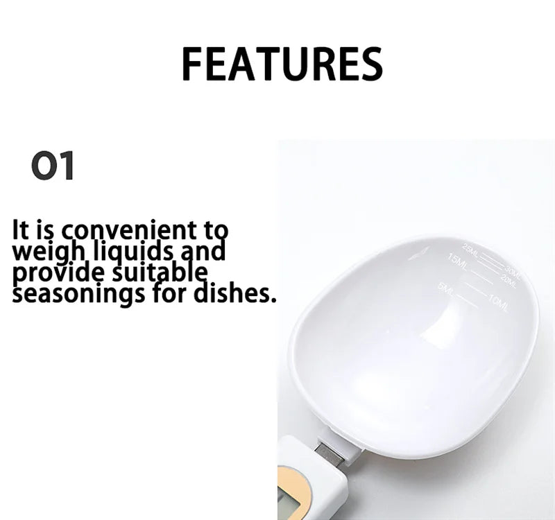 Mini Spoon Scale Digital Kitchen Scale Electronic