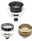 Replacement Toilet Flush Button For Cable Operated Concealed Cistern WC Round Valve Push Button Bathroom Accessory