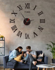 Simple Modern Design Silent Digital Wall Clock