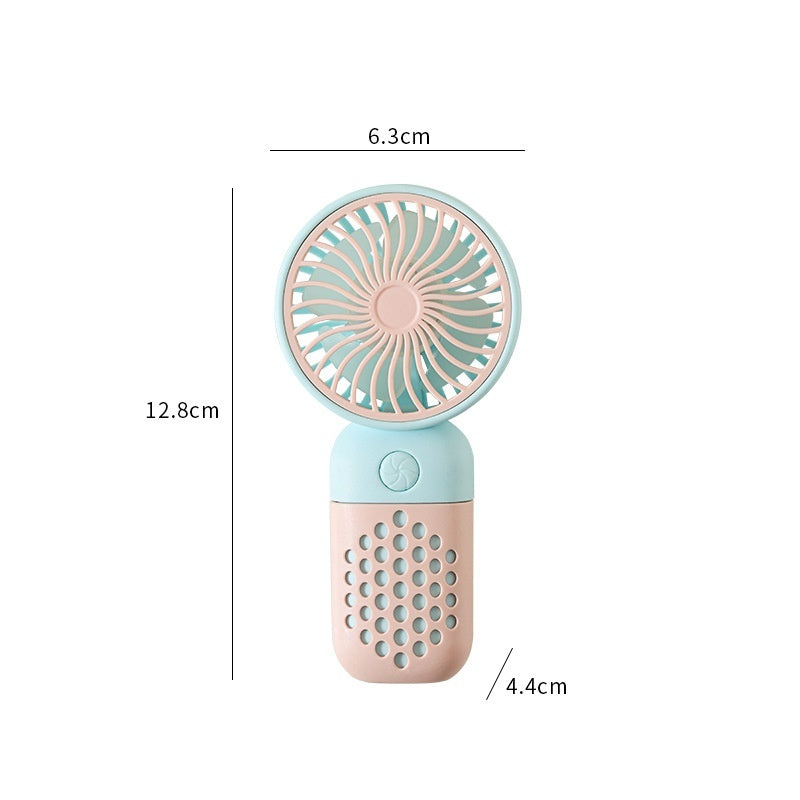 Handheld Fan Simple Mini USB Rechargeable Little Fan Portable Outdoor Student Small Electric