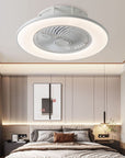 Simple Invisible Fan Light Smart Bedroom Ceiling Light