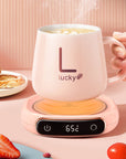 Milk Heating Insulation Base Desktop Digital Display Warming Pad