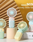 Handheld Fan Simple Mini USB Rechargeable Little Fan Portable Outdoor Student Small Electric