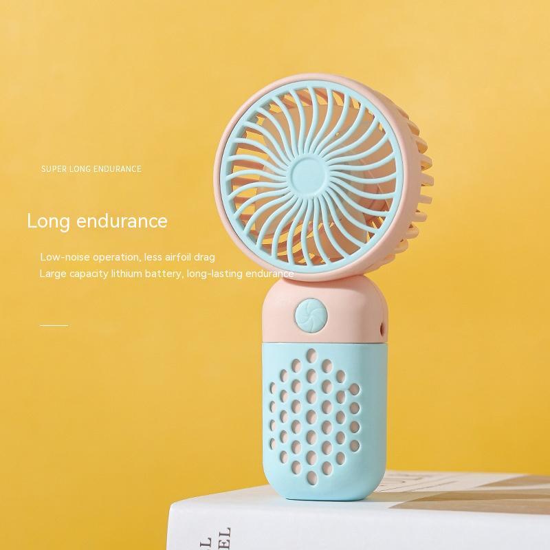 Handheld Fan Simple Mini USB Rechargeable Little Fan Portable Outdoor Student Small Electric